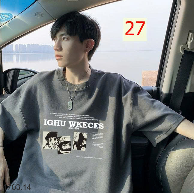 26HA1703.14 - ÁO PHÔNG COTTON NAM