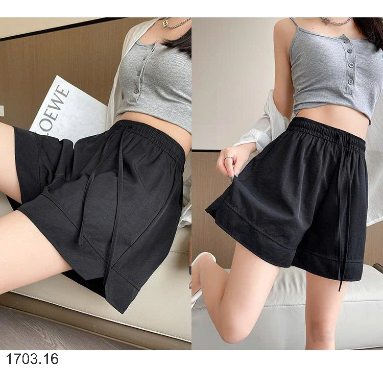 26HA1703.16 - QUẦN SHORT DÂY RÚT NỮ
