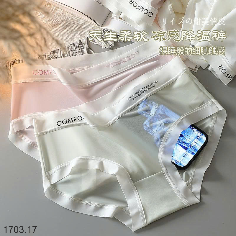 26HA1703.17 - SET 7 QUẦN LÓT LỤA BĂNG NỮ