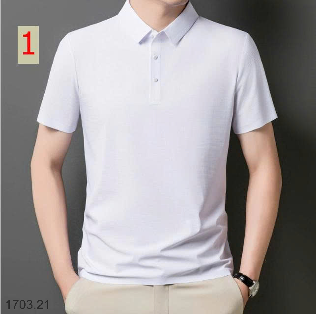 26HA1703.21 - ÁO POLO NAM LÀM MÁT LỤA BĂNG