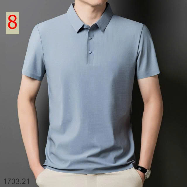 26HA1703.21 - ÁO POLO NAM LÀM MÁT LỤA BĂNG