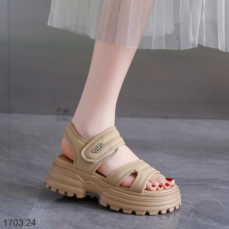 26HA1703.24 - SANDAL NỮ ĐẾ CAO