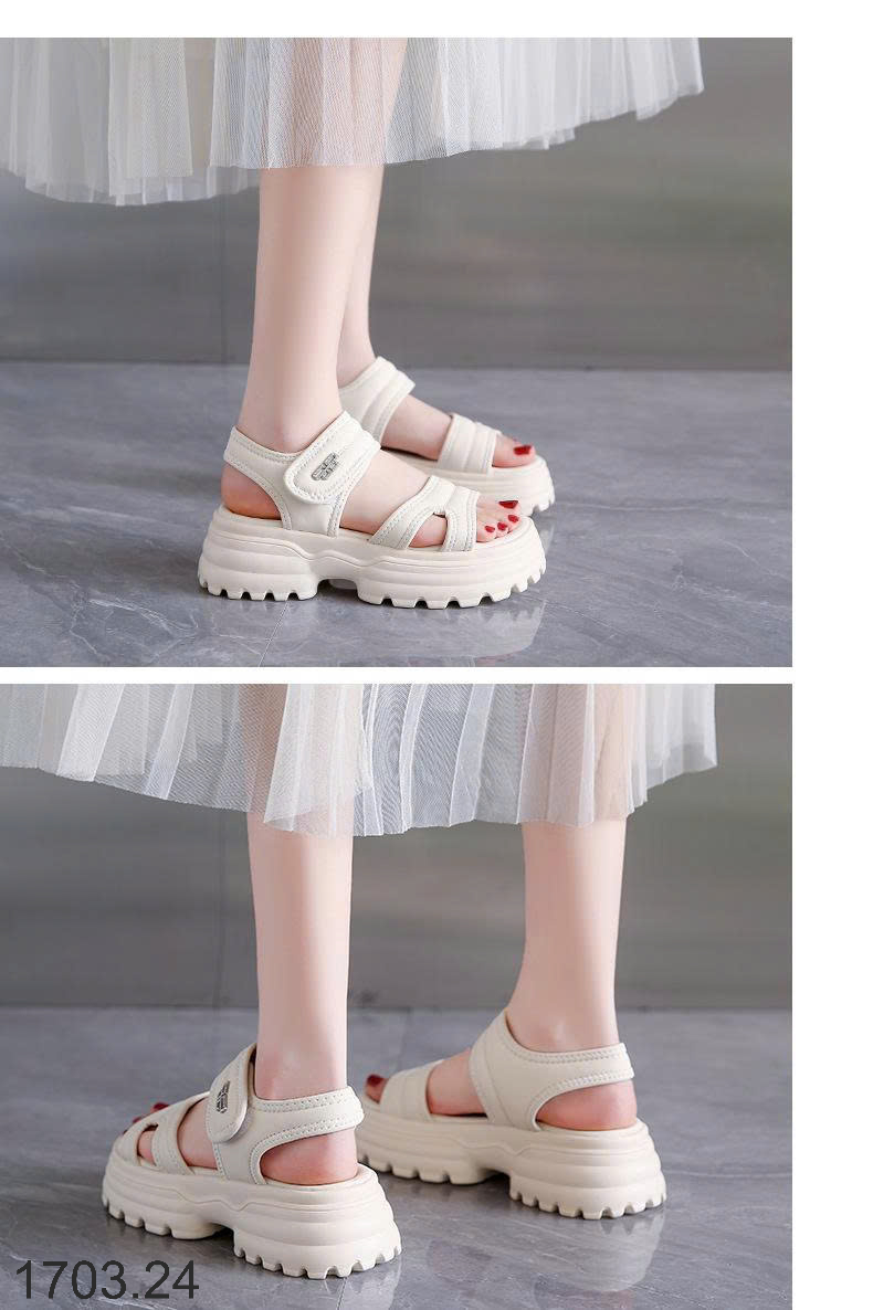 26HA1703.24 - SANDAL NỮ ĐẾ CAO