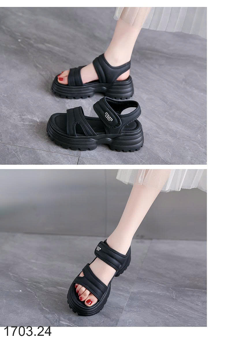 26HA1703.24 - SANDAL NỮ ĐẾ CAO