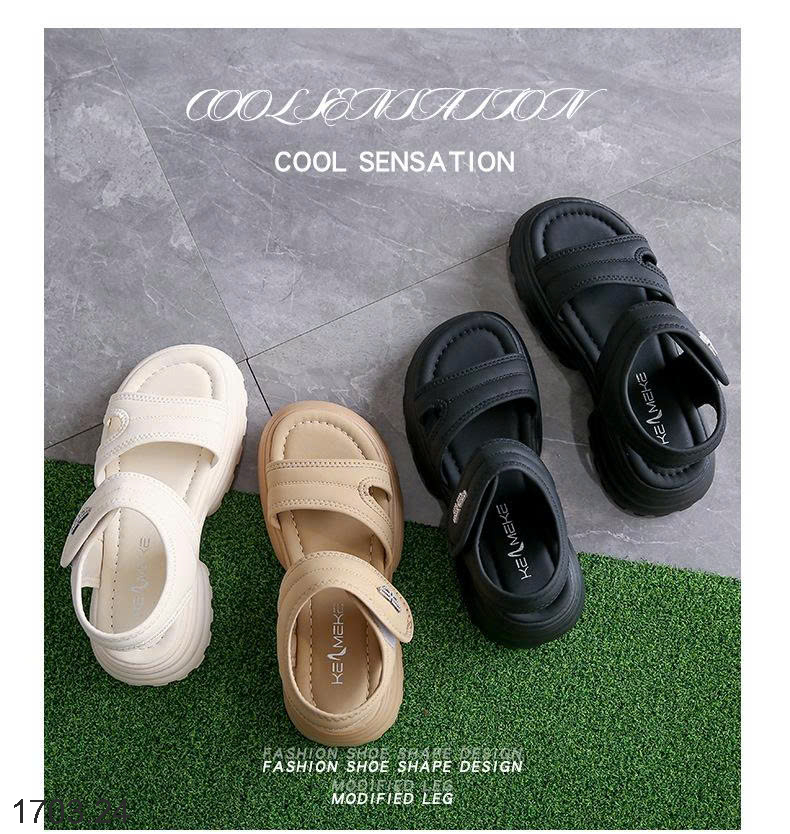 26HA1703.24 - SANDAL NỮ ĐẾ CAO