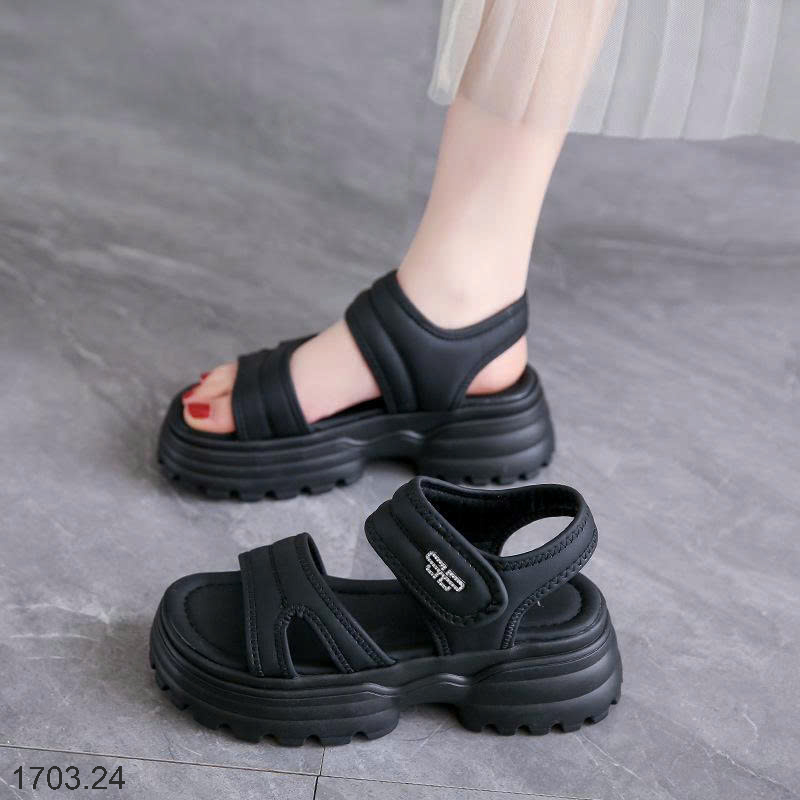 26HA1703.24 - SANDAL NỮ ĐẾ CAO