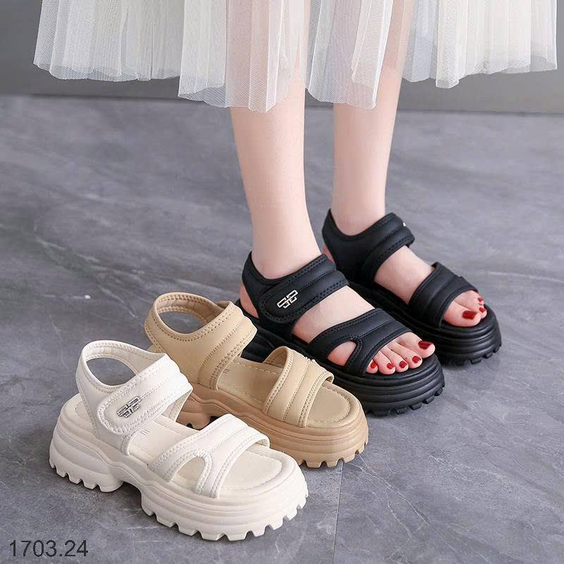 26HA1703.24 - SANDAL NỮ ĐẾ CAO