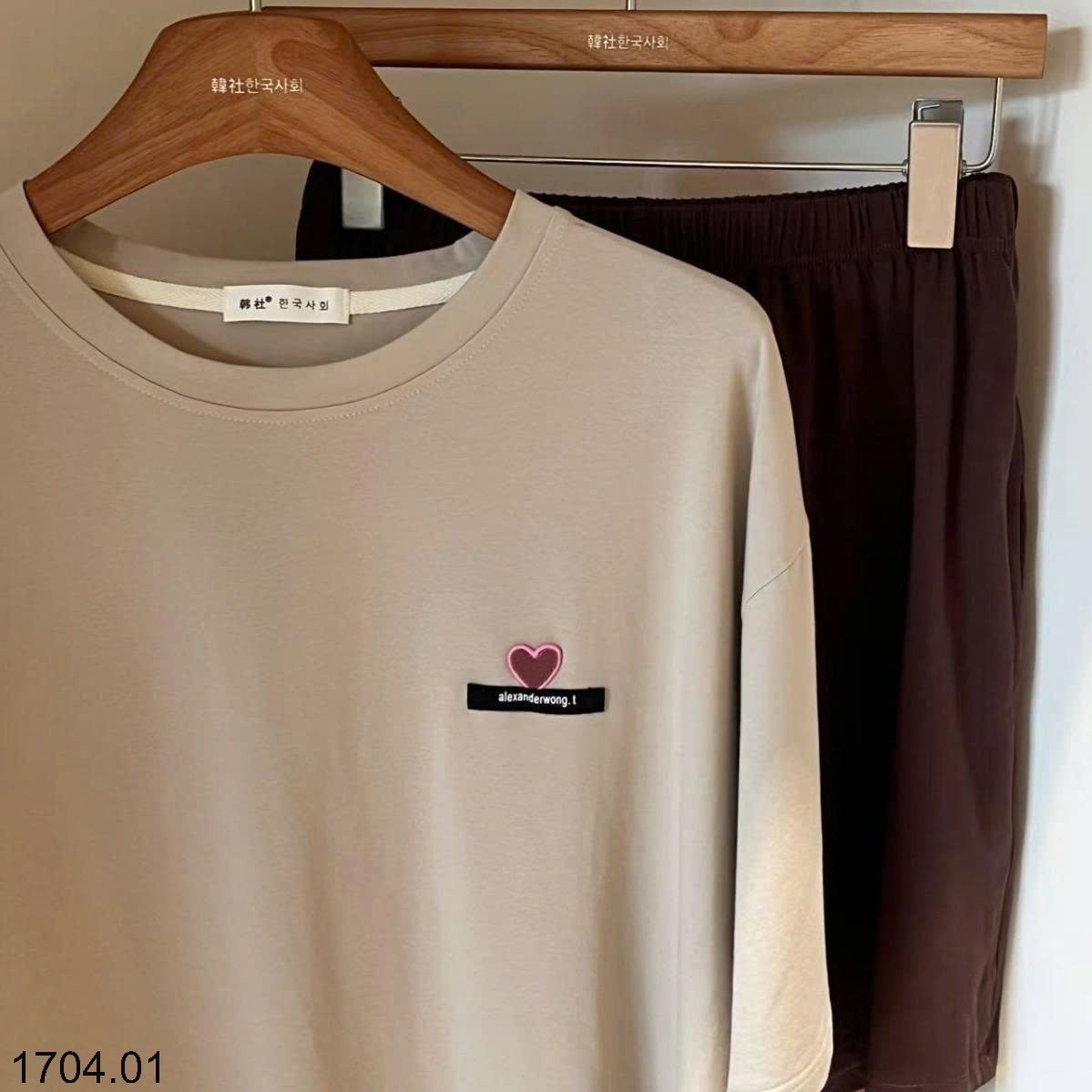 26HA1704.01 - BỘ MẶC NHÀ NỮ XUẤT HÀN COTTON