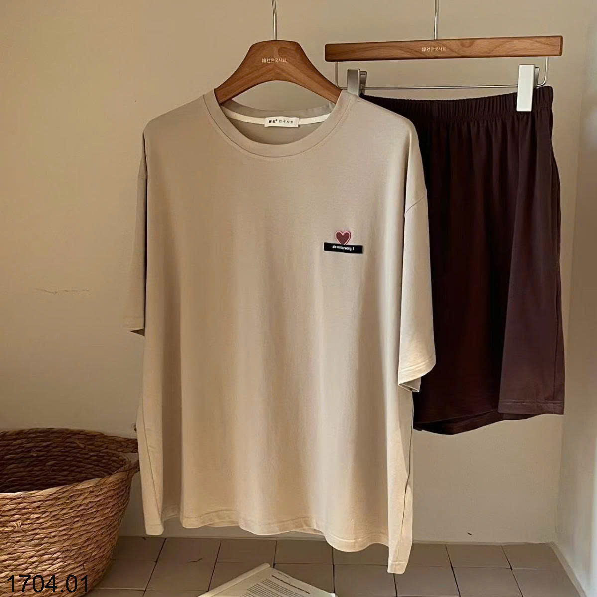 26HA1704.01 - BỘ MẶC NHÀ NỮ XUẤT HÀN COTTON