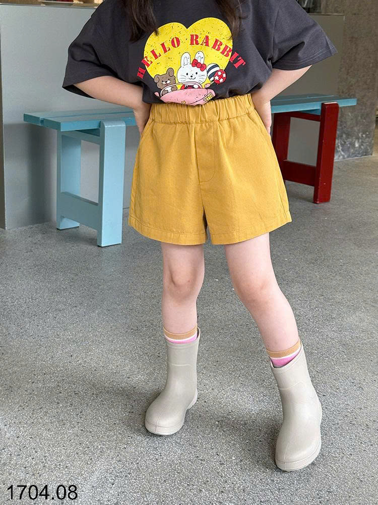 26HA1704.08 - QUẦN SHORT AMBB BÉ GÁI