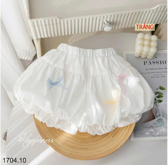 26HA1704.10 - QUẦN SHORT ĐÈN LỒNG BÉ GÁI