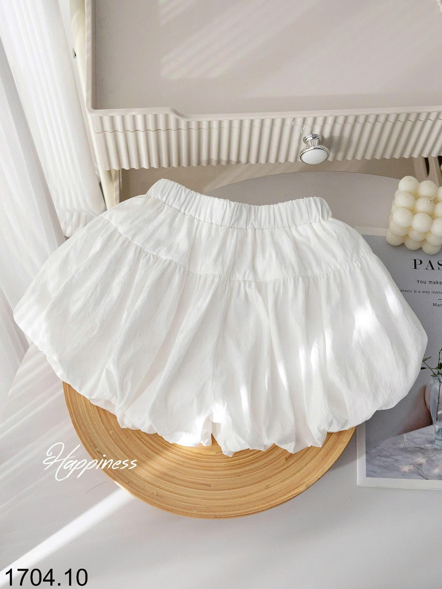 26HA1704.10 - QUẦN SHORT ĐÈN LỒNG BÉ GÁI