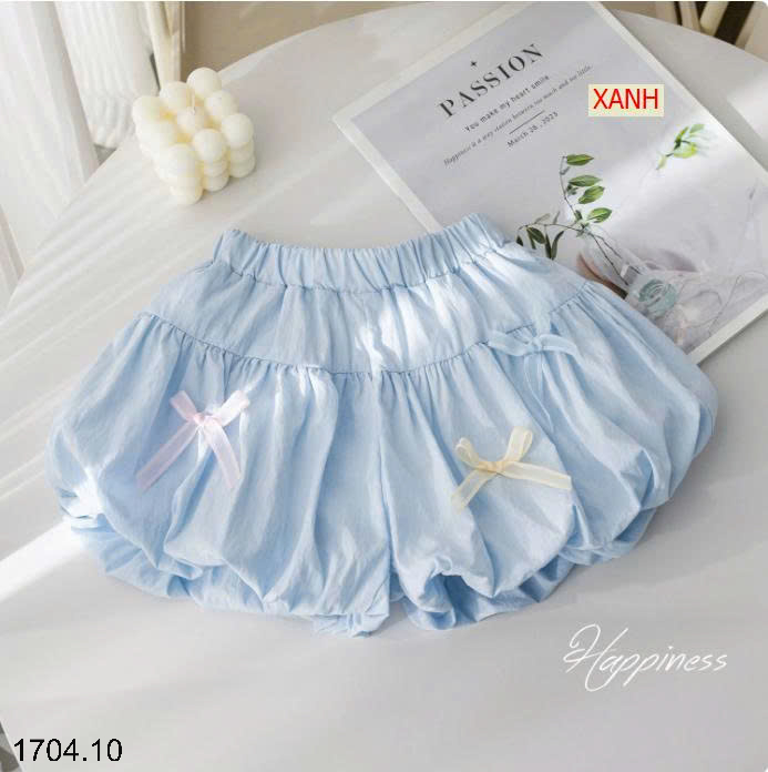 26HA1704.10 - QUẦN SHORT ĐÈN LỒNG BÉ GÁI
