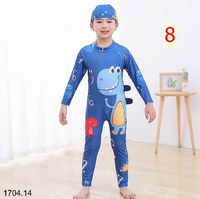 26HA1704.14 - SET ĐỒ BƠI LIỀN DÀI THÂN BÉ TRAI