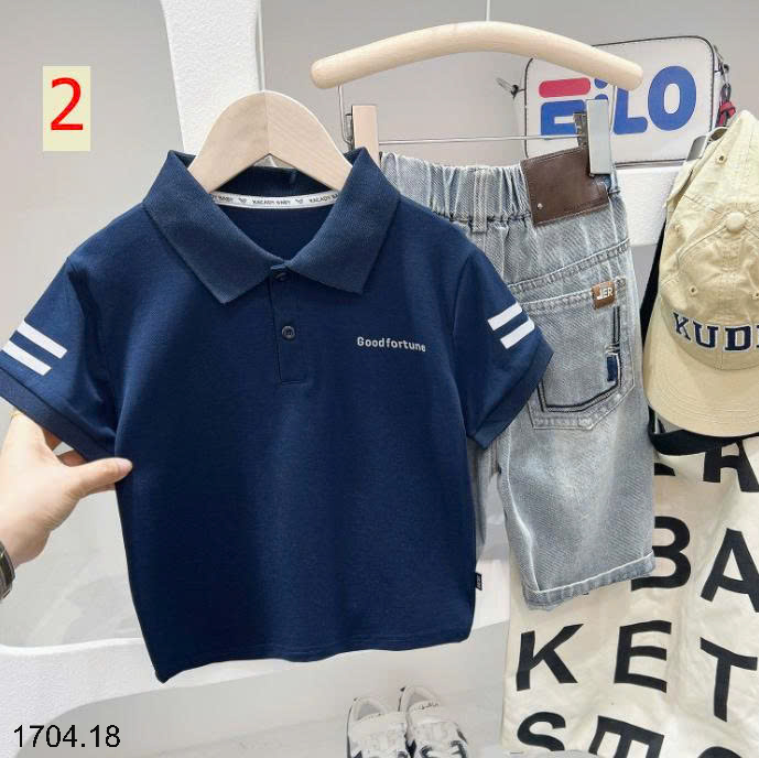 26HA1704.18 - POLO KACADY CHO BÉ TRAI
