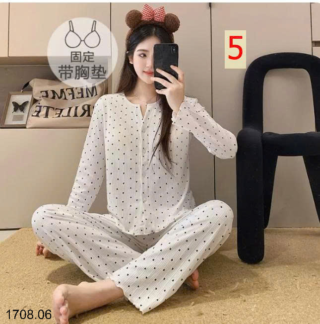 26HA1708.06 - BỘ THU ĐÔNG NỮ MẶC NHÀ