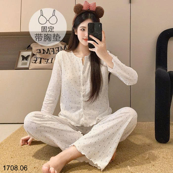 26HA1708.06 - BỘ THU ĐÔNG NỮ MẶC NHÀ