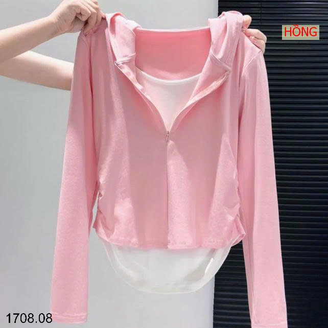 26HA1708.08 - ÁO THU ĐÔNG NỮ CÓ MŨ