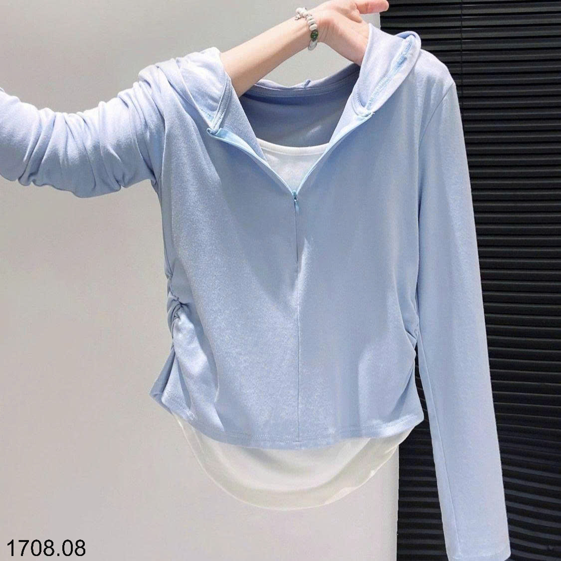 26HA1708.08 - ÁO THU ĐÔNG NỮ CÓ MŨ