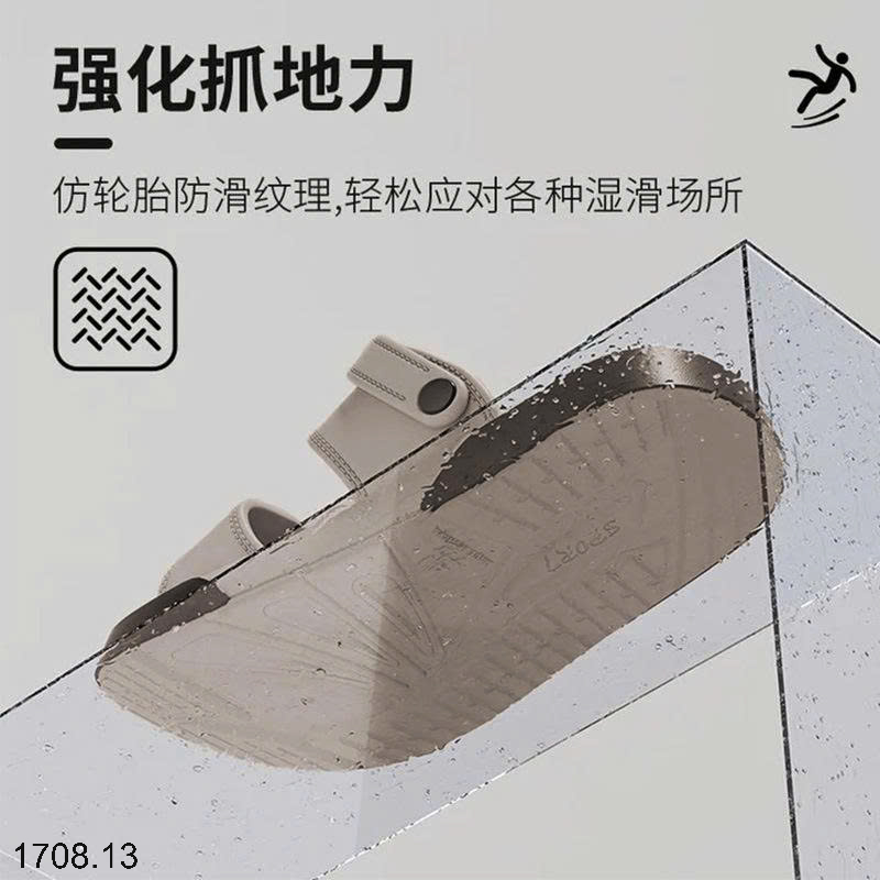 26HA1708.13 - DÉP SANDAL SIÊU NHẸ NAM