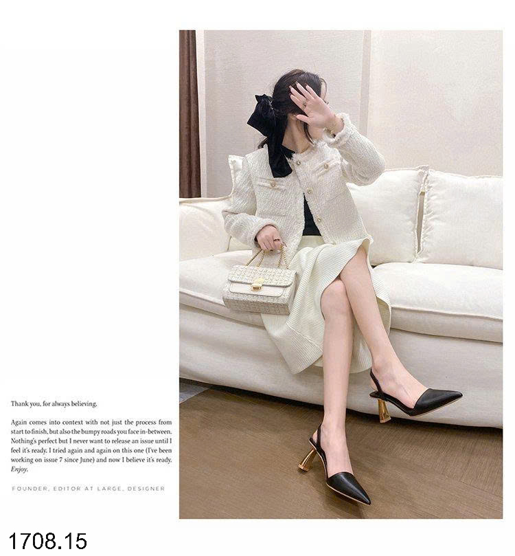 26HA1708.15 - GIÀY SANDAL HỞ GÓT NỮ
