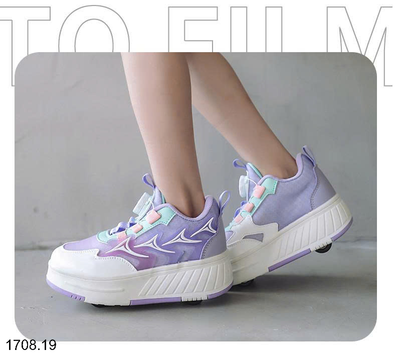 26HA1708.19 - GIÀY THỂ THAO CÓ BÁNH XE CHO BÉ