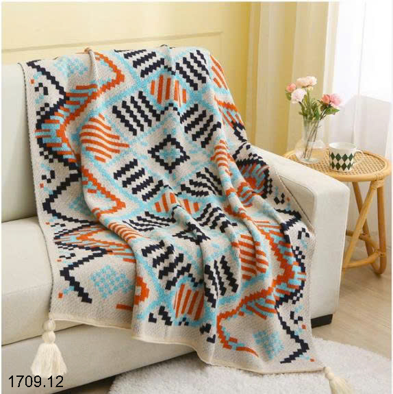26HA1709.12 - CHĂN LEN THỔ CẨM