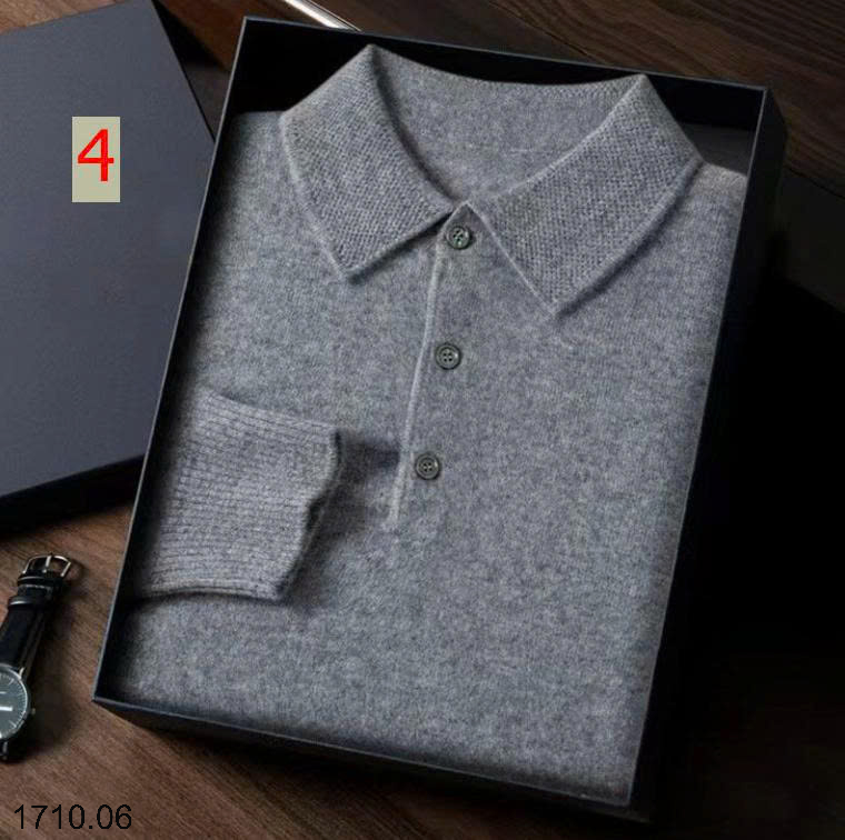 26HA1710.06 - ÁO LEN POLO NAM CÚC CỔ