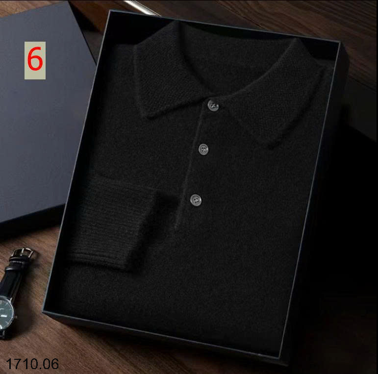 26HA1710.06 - ÁO LEN POLO NAM CÚC CỔ