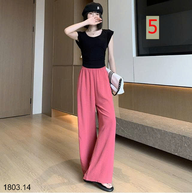 26HA1803.14 - QUẦN CHỐNG NẮNG ỐNG RỘNG NỮ