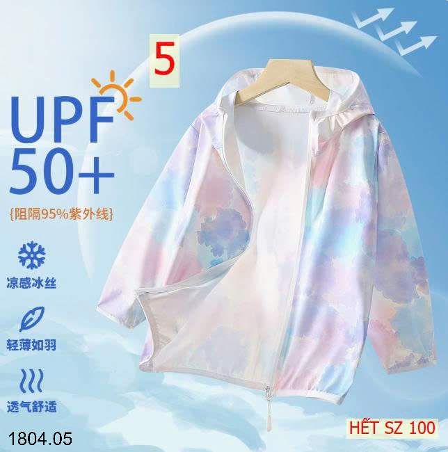 26HA1804.05 - ÁO CHỐNG NẮNG SIZE ĐẠI CHO BÉ
