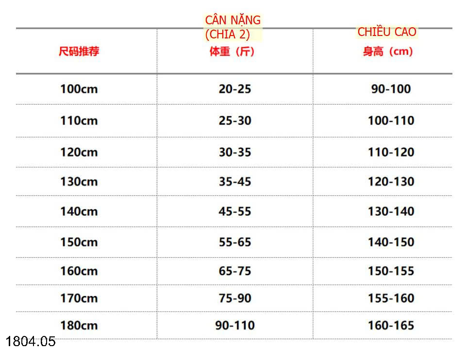 26HA1804.05 - ÁO CHỐNG NẮNG SIZE ĐẠI CHO BÉ
