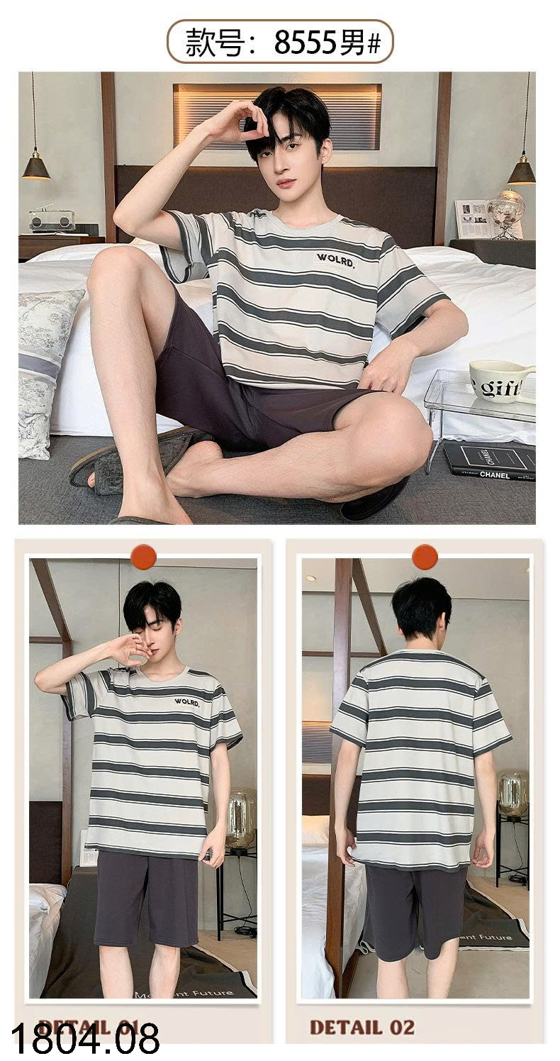 26HA1804.08 - BỘ NAM CỘC TAY MẶC NHÀ