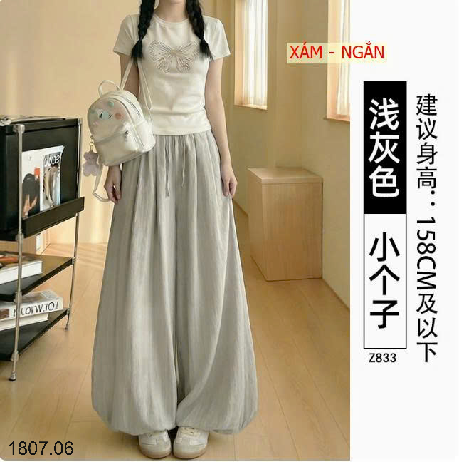 26HA1807.06 - QUẦN CULOTTES DÁNG TULIP