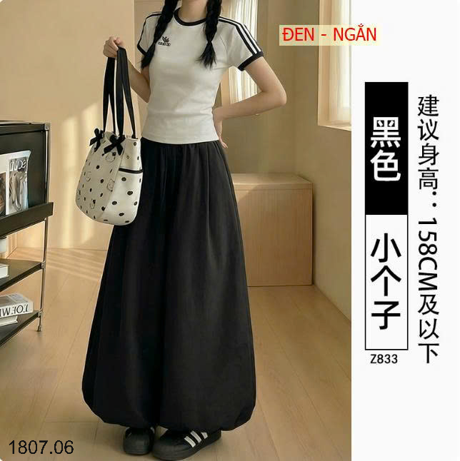 26HA1807.06 - QUẦN CULOTTES DÁNG TULIP