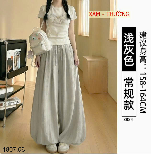 26HA1807.06 - QUẦN CULOTTES DÁNG TULIP