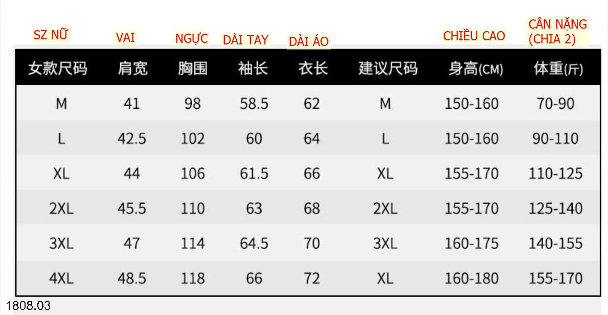 26HA1808.03 - ÁO KHOÁC GIÓ CHO NAM NỮ