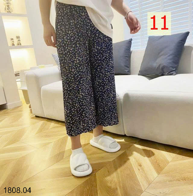 26HA1808.04 - SET 2 QUẦN HOA TĂM LẠNH CHO NỮ