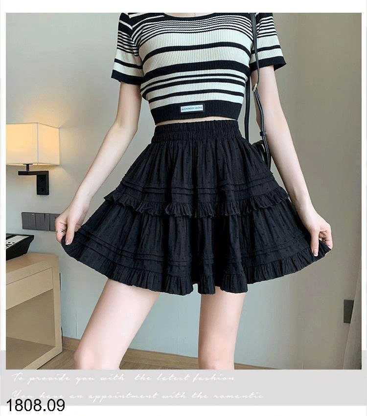 26HA1808.09 - CHÂN VÁY BABYDOL 2 MÀU NỮ