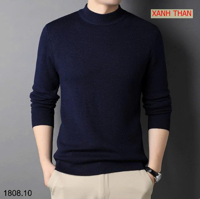 26HA1808.10 - GOM SALE ÁO LEN NAM CỔ 3 PHÂN