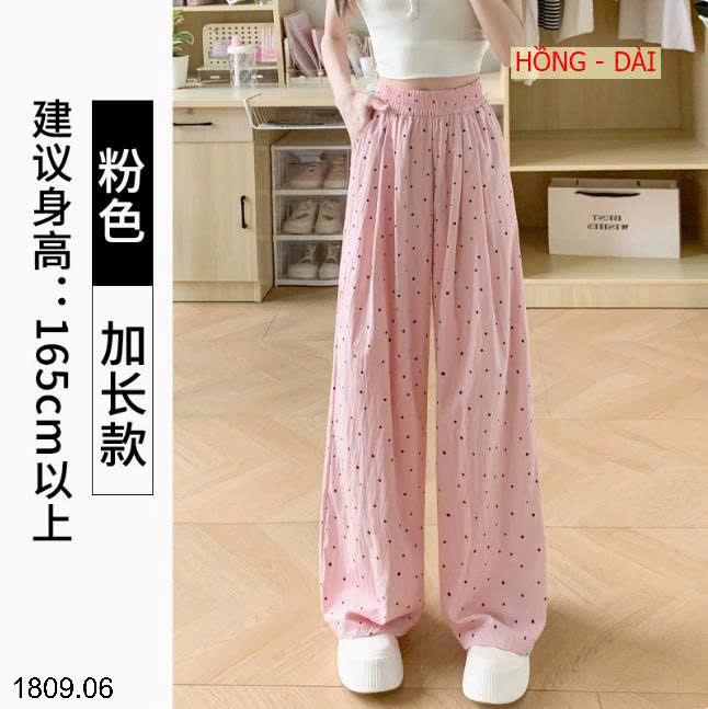 26HA1809.06 - QUẦN YAMAMOTO CHẤM BI CHO NỮ