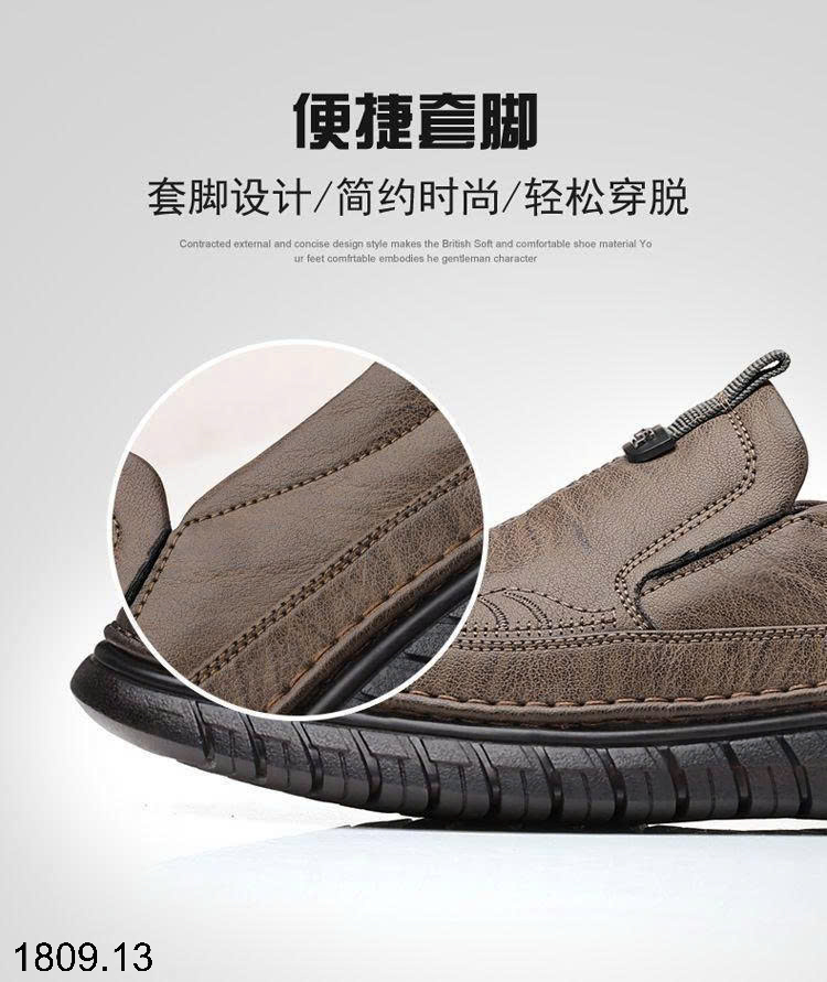 26HA1809.13 - GIÀY DA LƯỜI CHO NAM
