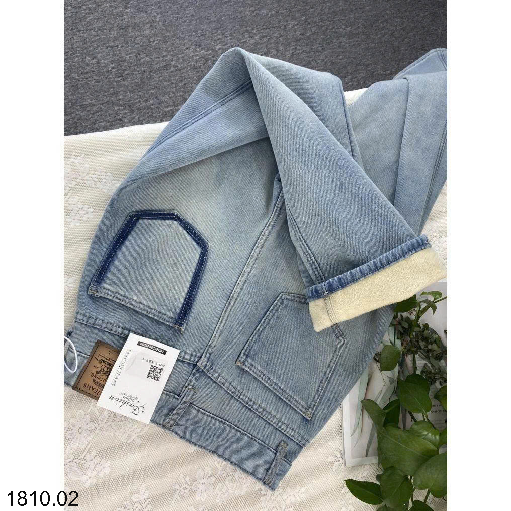 26HA1810.02 - QUẦN JEAN NỮ LÓT LÔNG