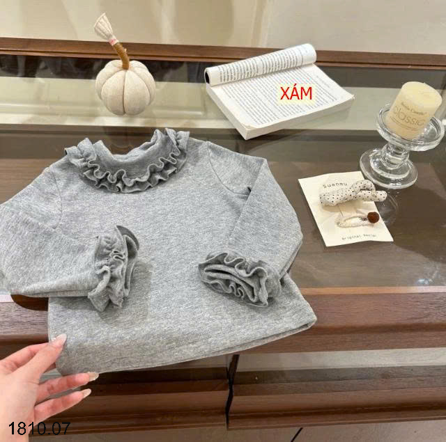 26HA1810.07 - ÁO THUN CỔ BÈO BÉ GÁI NINGLI