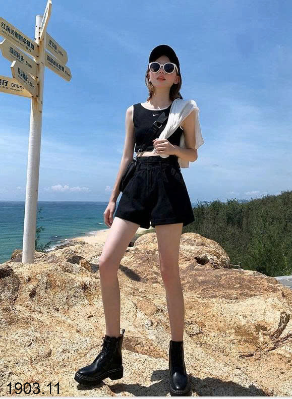 26HA1903.11 - SHORT JEAN 2 CÚC CẠP CAO