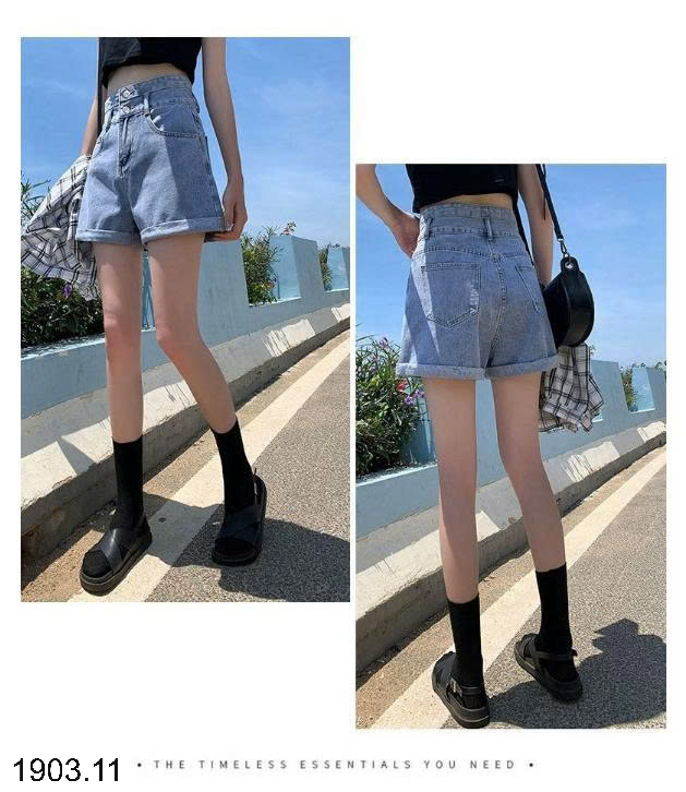 26HA1903.11 - SHORT JEAN 2 CÚC CẠP CAO