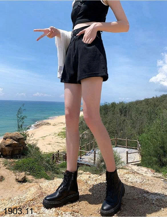 26HA1903.11 - SHORT JEAN 2 CÚC CẠP CAO