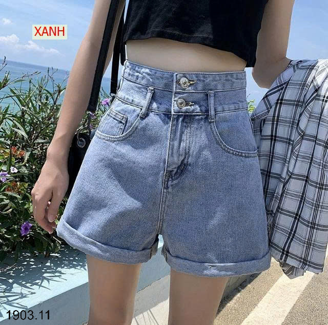 26HA1903.11 - SHORT JEAN 2 CÚC CẠP CAO
