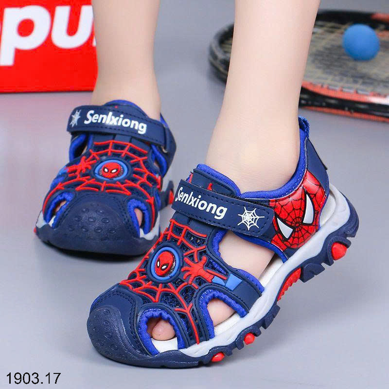 26HA1903.17 - SANDAL RỌ NGƯỜI NHỆN BÉ TRAI