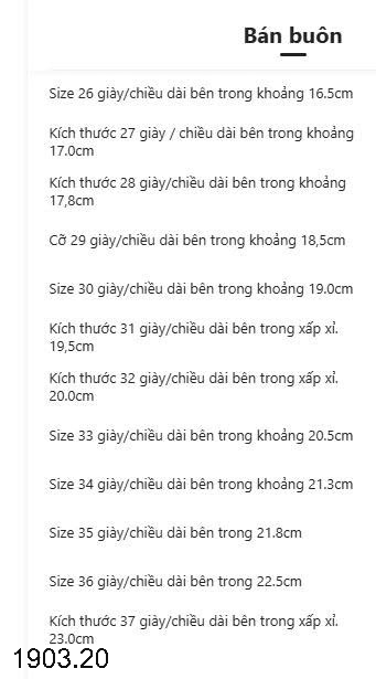 26HA1903.20 - GIÀY LƯỚI THOÁNG KHÍ MÙA HÈ BÉ GÁI